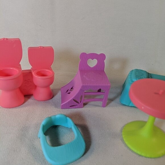 Enchantimals Playhouse Panda Set Replacement Furniture FPT54 5 Pieces - Picture 2 of 5